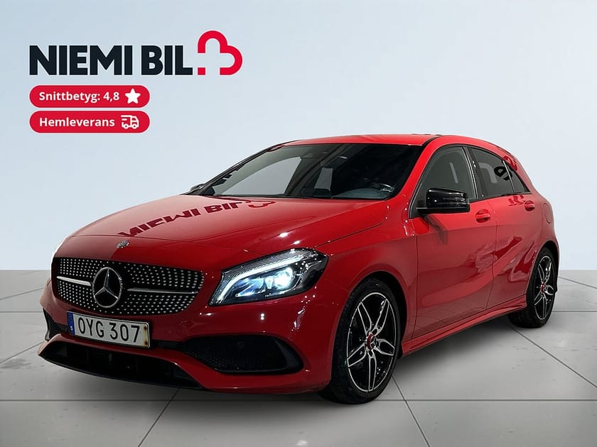 Bild 1 av Mercedes-Benz A 180 AMG Line Kamkedja Motorvärmare Psens S/V-hjul