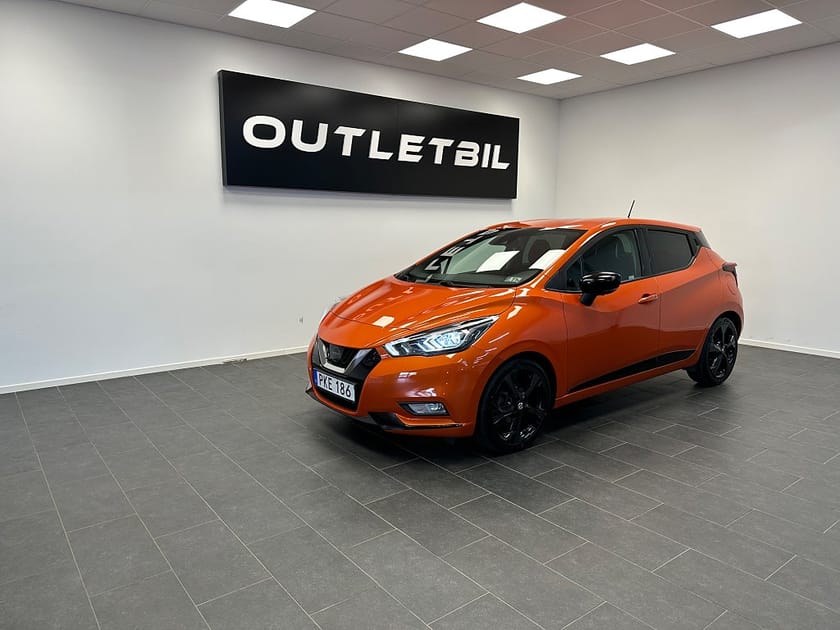 Bild 1 av Nissan Micra Turbo 90hk Navigation Bose 360 Backkamera Keyless