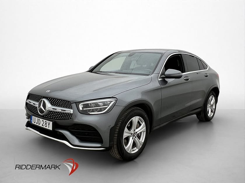 Bild 1 av Mercedes-Benz GLC 220 d Coupé 4MATIC 4M 194hk AMG Värm Kamera Drag