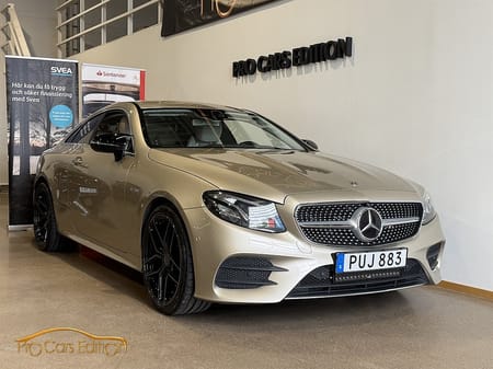 Mercedes-Benz E 400 4MATIC Coupé | 333hk AMG | Burmester | Massage