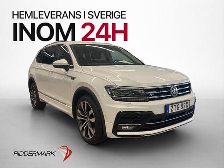 Volkswagen Tiguan Allspace 7-sätes 4M 200hk R-Line 7sit Cockpit Värm