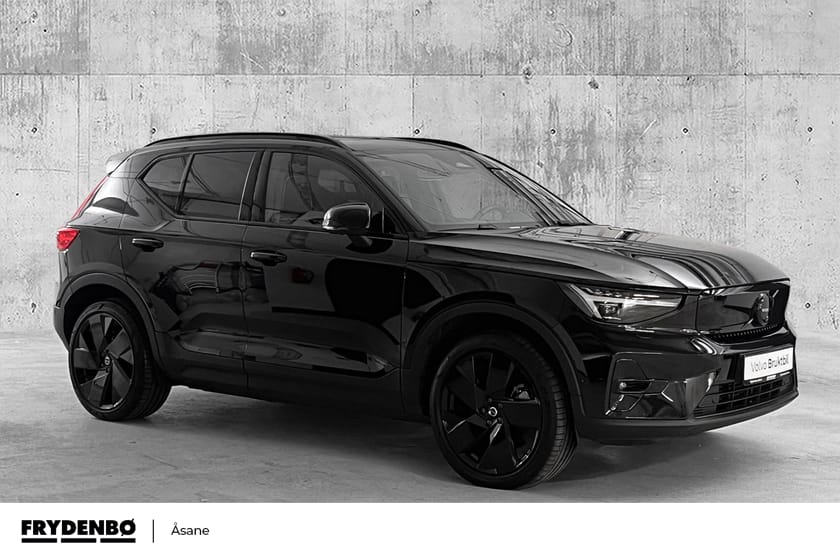 Bilde 1 av Volvo EX40 Twin Motor Performance P Ultra Perf Black Edt KROK|PANO|20"|PIXEL|360|H&K