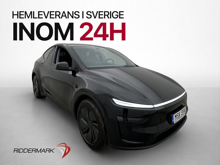 Bild 1 av Tesla Model Y Long Range AWD Autopilot Pano Drag Sv-Såld