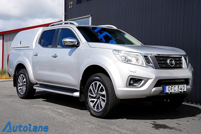 Bild 1 av Nissan Navara Dubbelhytt DH 2.3 dCi 4WD, Skinnklädsel, Drag, 360°-kamera 190hk