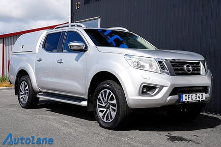 Nissan Navara Dubbelhytt DH 2.3 dCi 4WD, Skinnklädsel, Drag, 360°-kamera 190hk