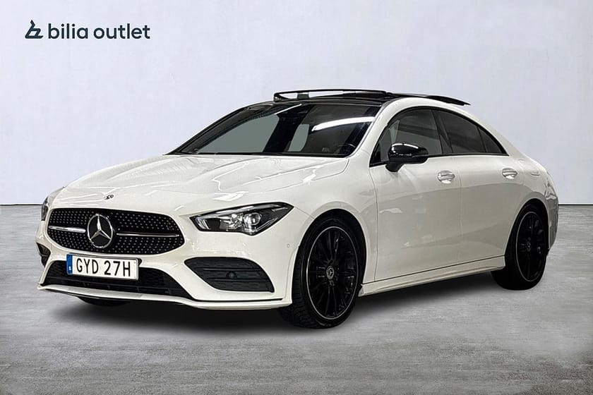 Bild 1 av Mercedes-Benz CLA 200 AMG 163hk Panorama Navi Nightpkt Backkamera Widescr