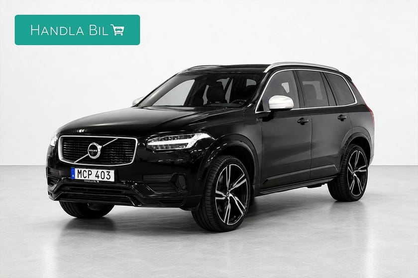 Bild 1 av Volvo XC90 T8 AWD 7-sits B&W Pano Luft HUD Drag Massage 407hk