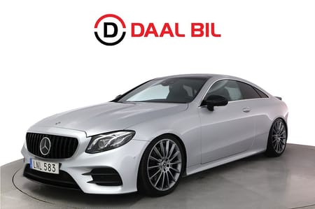 Mercedes-Benz E 300 Coupé E300 245HK AMG P-VÄRM 360° BURMESTER® HUD