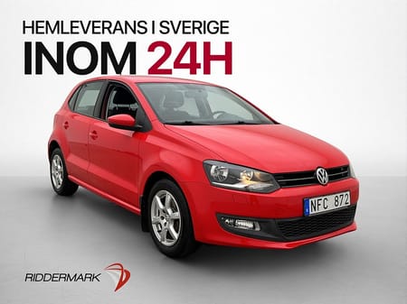 Volkswagen Polo 1.2 TSI 90hk Masters P-sensor Bluetooth