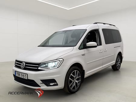 Volkswagen Caddy Maxi Life 7-Seater 4M 7-Sits D-Värmare Dragkrok