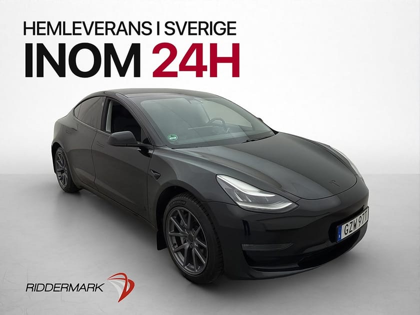 Bild 1 av Tesla Model 3 Long Range AWD Kamera Dragkrok Svensksåld
