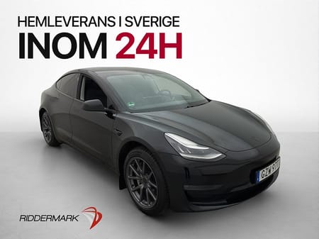 Tesla Model 3 Long Range AWD Kamera Dragkrok Svensksåld