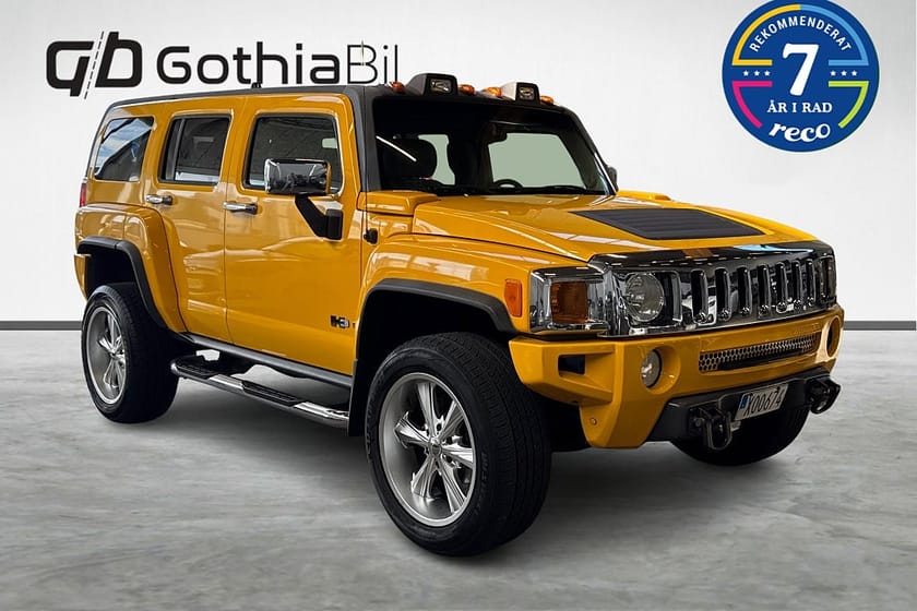 Bild 3 av Hummer H3 3.5 Automat med Endast 5500 mil Panorama