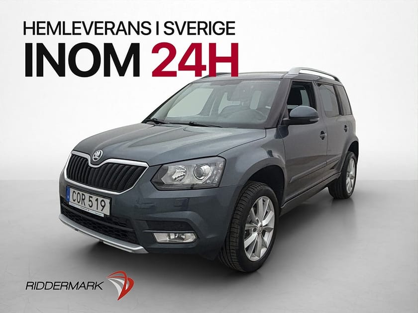 Bild 3 av Škoda Yeti Skoda 1.4 TSI 122hk Drivers Edition Kamera Navi Drag