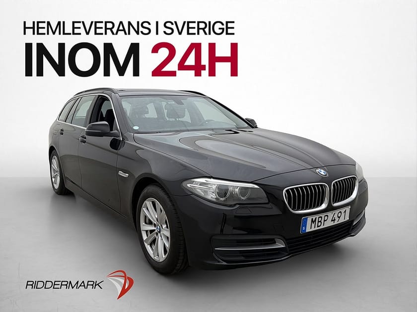 Bild 1 av BMW 520d Touring Sensorer Farthållare Bluetooth Rattvärme