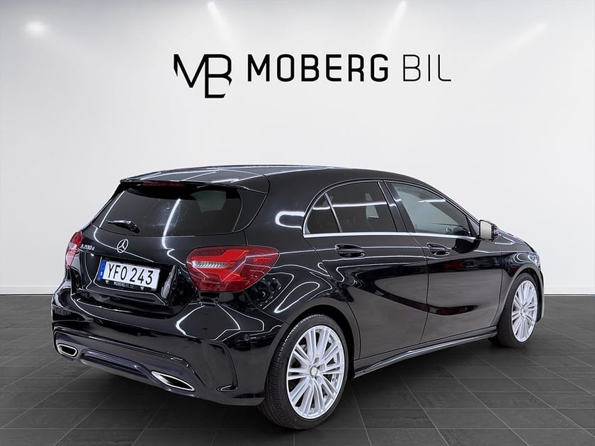 Bild 4 av Mercedes-Benz A 200 d 136hk AMG Läder Pano El-stol