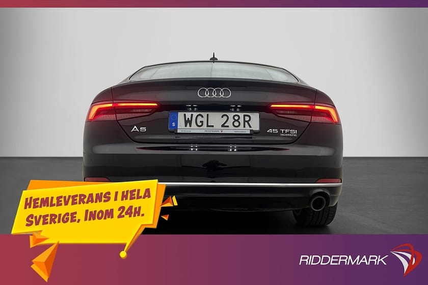 Bild 5 av Audi A5 Sportback 45 TFSI quattro Q 245hk Proline P-Sensorer Keyless