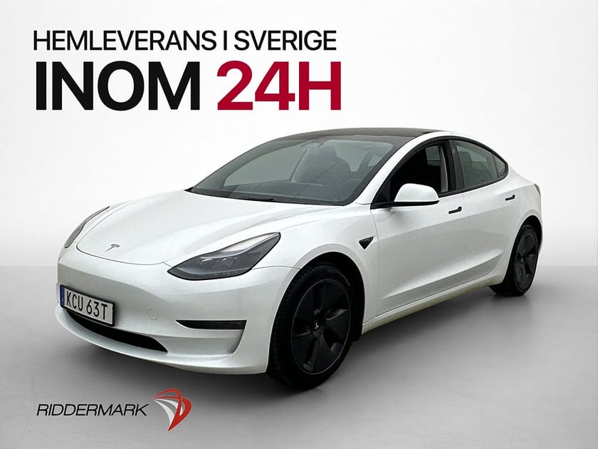 Bild 4 av Tesla Model 3 Long Range AWD Svensksåld MOMS Panorama