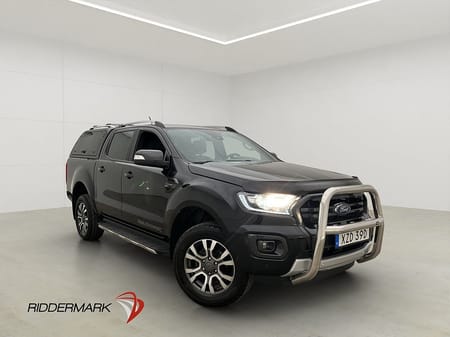 Ford Ranger Dubbelhytt Wildtrak 213hk 4x4 Värmare Drag Kamera Diff Moms