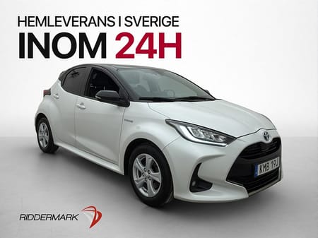 Toyota Yaris Hybrid 116hk Style Kamera Halvskinn Adp-Fart