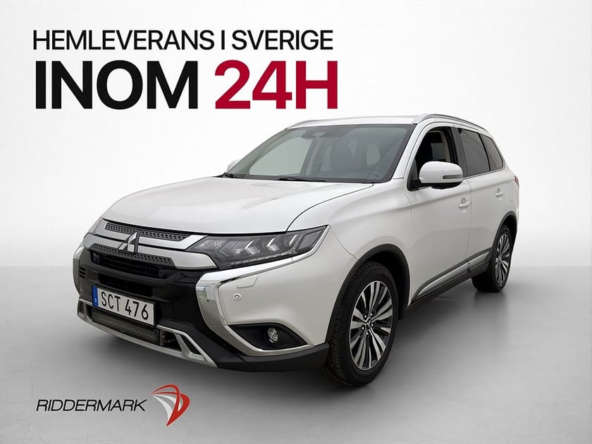 Bild 3 av Mitsubishi Outlander 150hk 4WD Business 7Sits 360 Skinn Drag