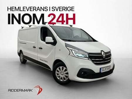 Renault Trafic Skåpbil L2 145hk Värm LED Drag 2xDörr Kamera V-Inredd