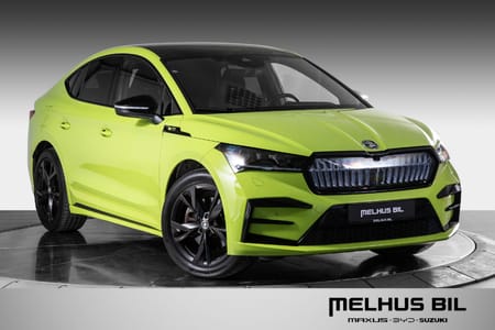 Škoda Enyaq Coupé RS iV | Canton | HUD | Matrix | Pano | Mamba Green