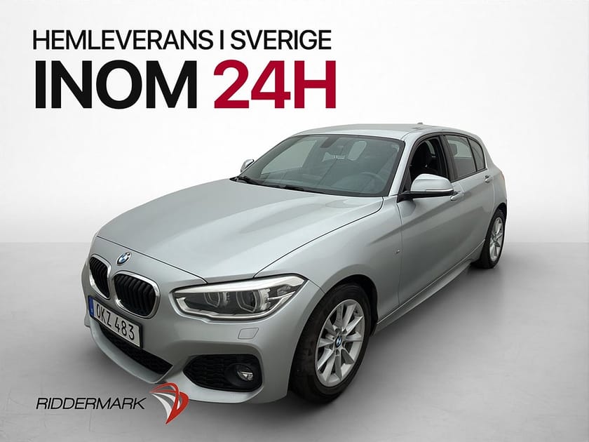 Bild 1 av BMW 118d M Sport Alcantara M-ratt P-sensorer Bluetooth Drag