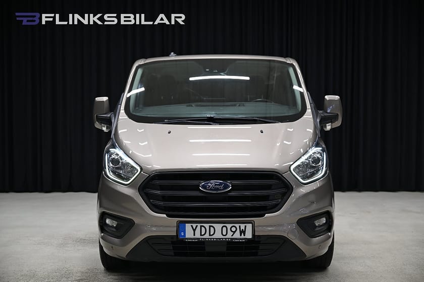 Bild 3 av Ford Transit Custom 320 Kombi 170HK Automat|9-Sits|NyKamrem|Backkamera|Leasbar