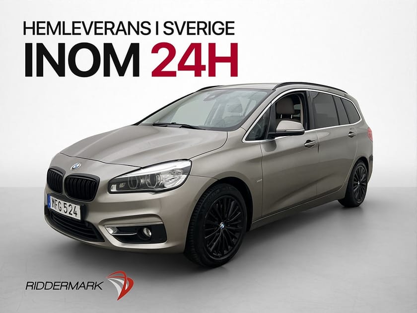 Bild 3 av BMW 220d xDrive Gran Tourer AWD 190hk Luxury Line 7Sits Kamera Läder Navi