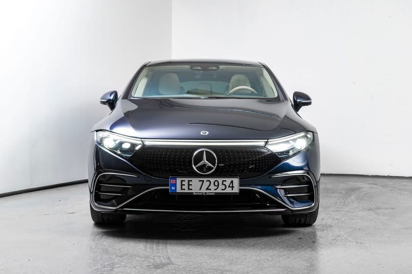 Bilde 3 av Mercedes-Benz EQS 450 4MATIC 4MATIC/Premium+/Nappa/Airmatic/Kjøreass++