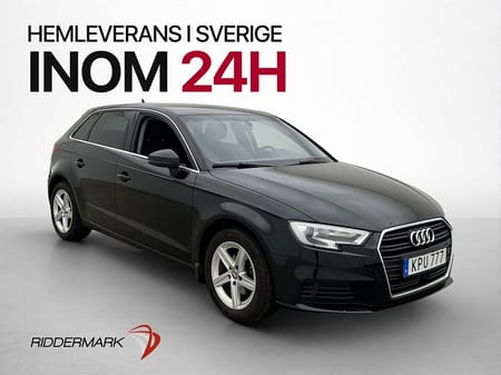Audi A3 Sportback 1.0 TFSI 116hk Proline CarPlay Farthållare Låg-Skatt