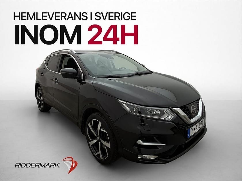 Bild 1 av Nissan Qashqai 1.2 DIG-T Tekna Pano 360° Navi Halvskinn