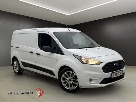 Ford Transit Connect 210 LWB Värm Drag 2xDörrar Kamera V-Inredd