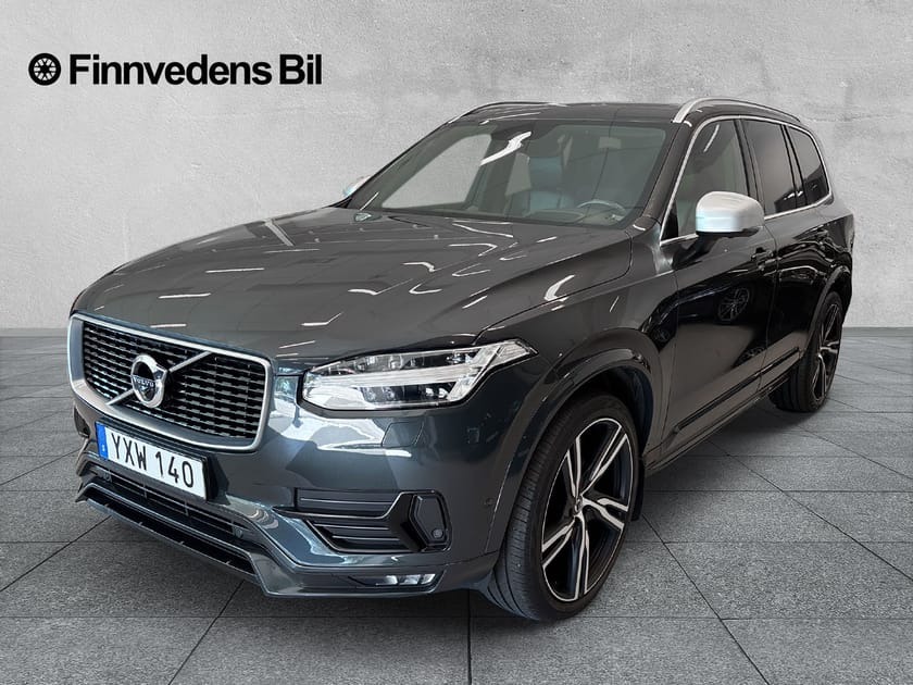 Bild 1 av Volvo XC90 D5 AWD R-Design 7-säten (V-hjul, B&W)