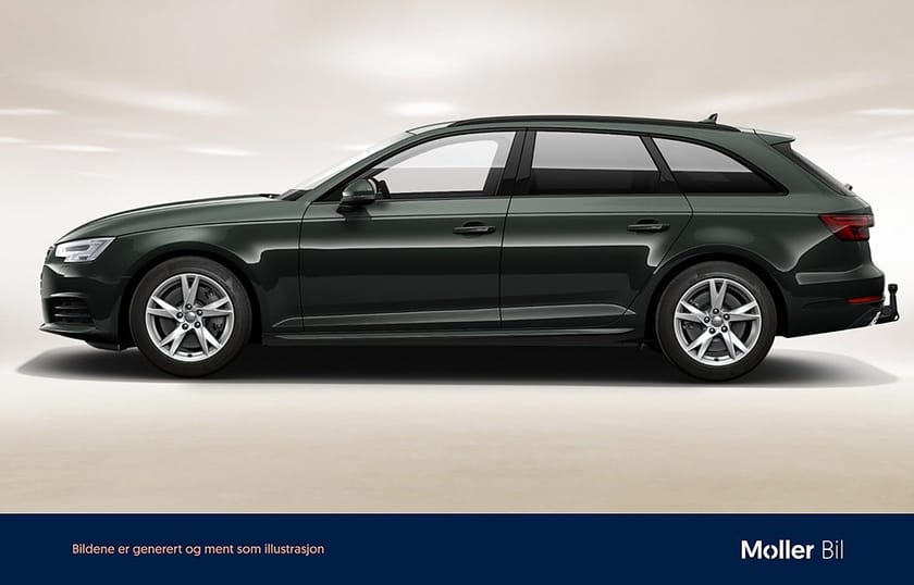 Bild 5 av Audi A4 Avant 2.0 TDI 190hk, Proline, Drag, Svart optik
