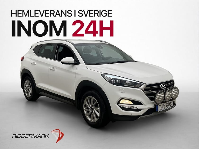 Bild 1 av Hyundai Tucson 2.0 136hk 4WD ComfortPlus Rattvärme Navi Drag