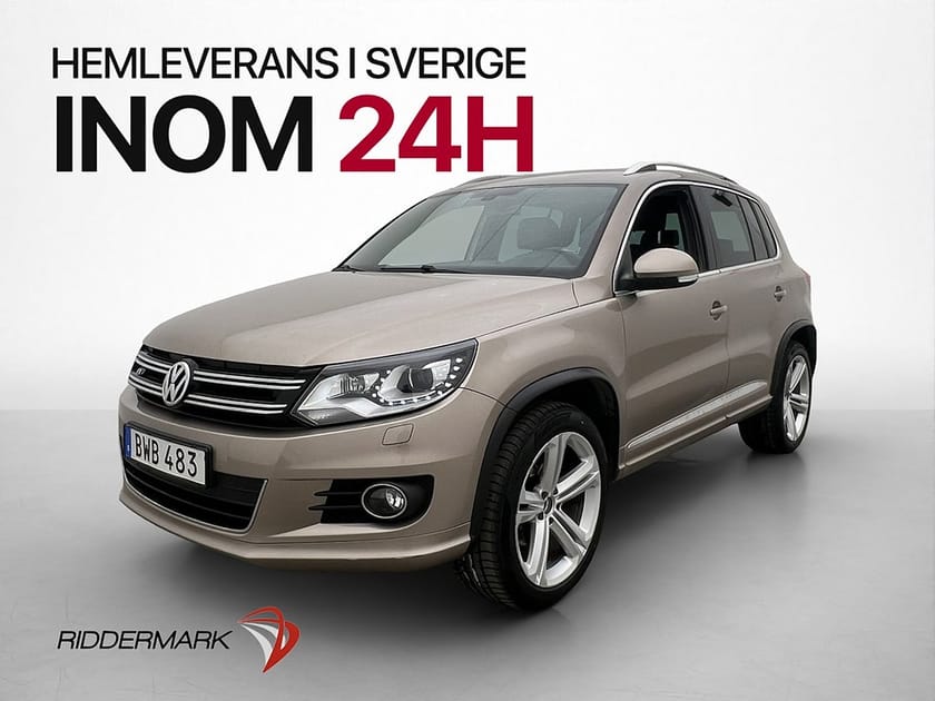 Bild 1 av Volkswagen Tiguan 2.0 TDI 4M R-Line Pano D-Värm Kamera Skinn