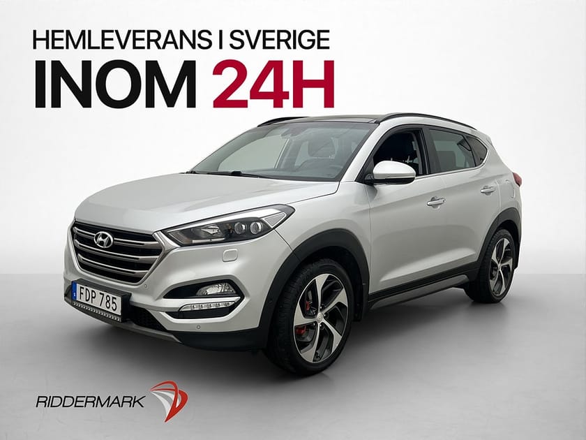 Bild 3 av Hyundai Tucson 2.0 CRDi 4WD Premium Pano Skinn Kamera Drag