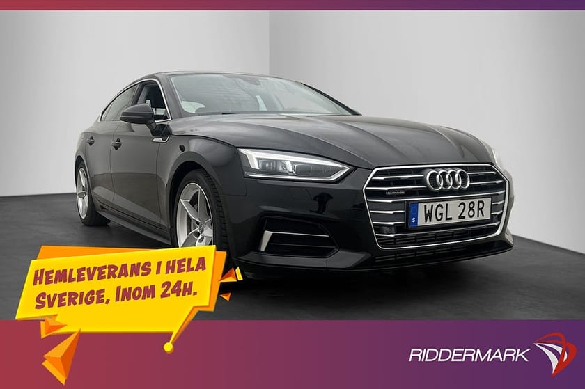 Bild 3 av Audi A5 Sportback 45 TFSI quattro Q 245hk Proline P-Sensorer Keyless