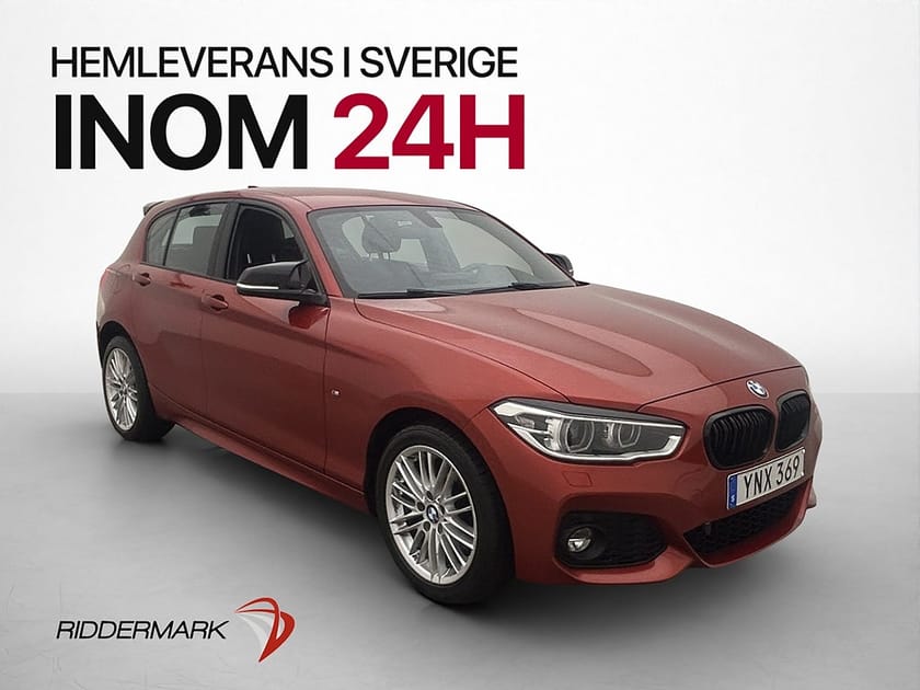 Bild 1 av BMW 118d xDrive M Sport 150hk Sensorer SV-Såld 0.45 l/mil