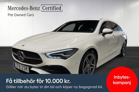 Mercedes-Benz CLA 200 Shooting Brake AMG Line Premium/360/Dragkrok/V-Hjul/Moms