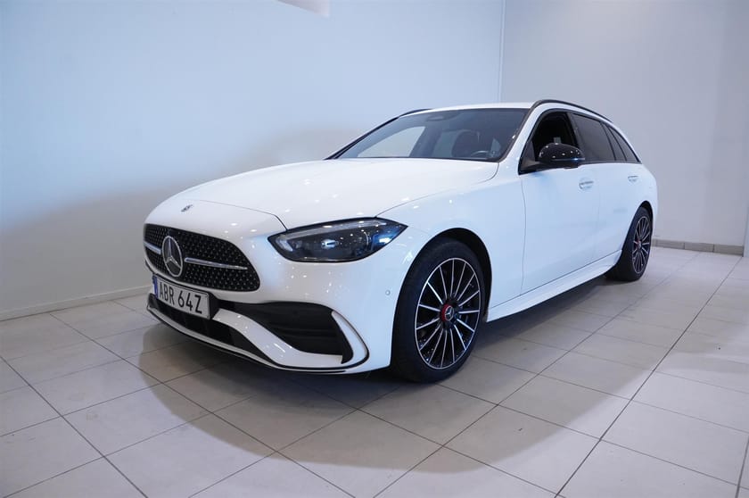 Bild 2 av Mercedes-Benz C 300 T de 4MATIC D E 9g-Tronic, 313hk, 360 Kamera, Navi, Drag, Elstol M Minne