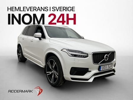 Volvo XC90 T8 R-Design 7Sits Värmare Pano B&W 360 Drag Skinn
