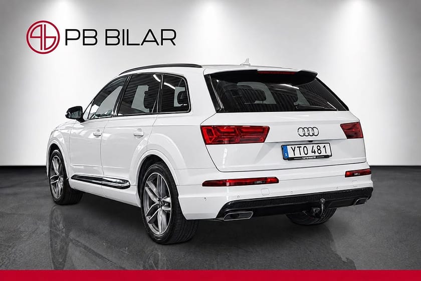 Bild 4 av Audi Q7 50 TDI quattro Q 7-Sits S-Line BOSE Cockpit Matrix Luft