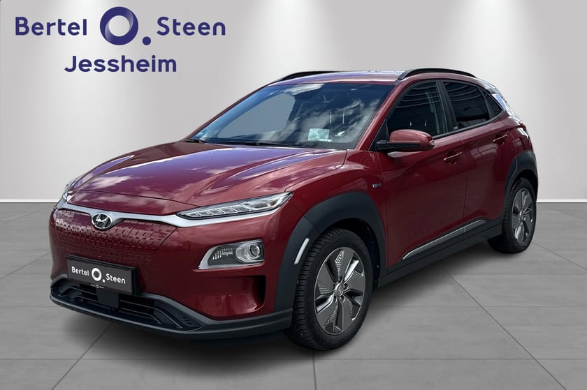 Bilde 1 av Hyundai Kona Electric 64 kWh Long Range 64kWh, Varmepumpe, Godt utstyrt!