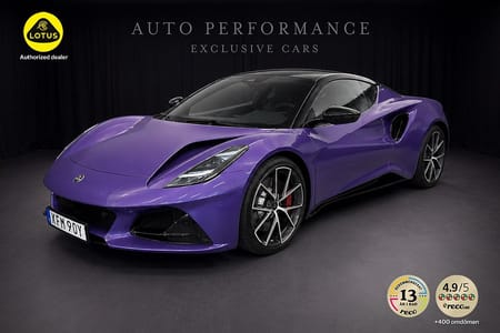 Lotus Emira SE Turbo DCT 405hk / Hemleverans