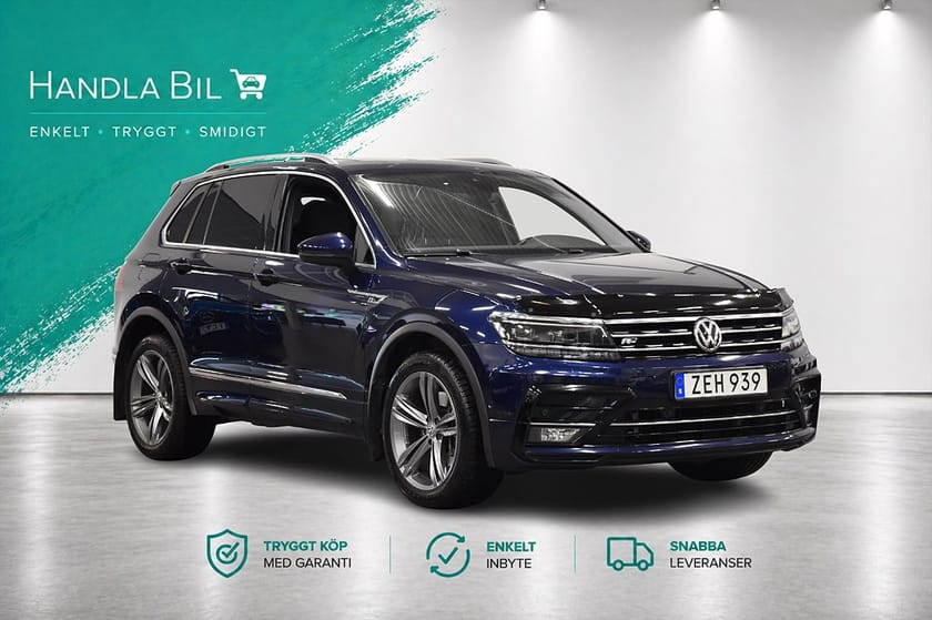 Bild 3 av Volkswagen Tiguan 2.0 TDI 4M R-Line Drag D-Värm Cockpit Pano Dynaudio 190hk