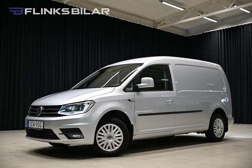 Bild 1 av Volkswagen Caddy Maxi Van DSG 102HK Nedlackad|LED|Inredd|Drag|Värmare|Leasbar