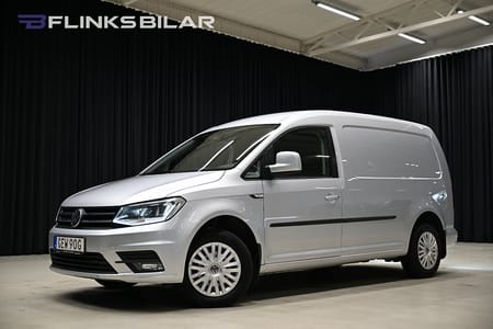 Volkswagen Caddy Maxi Van DSG 102HK Nedlackad|LED|Inredd|Drag|Värmare|Leasbar